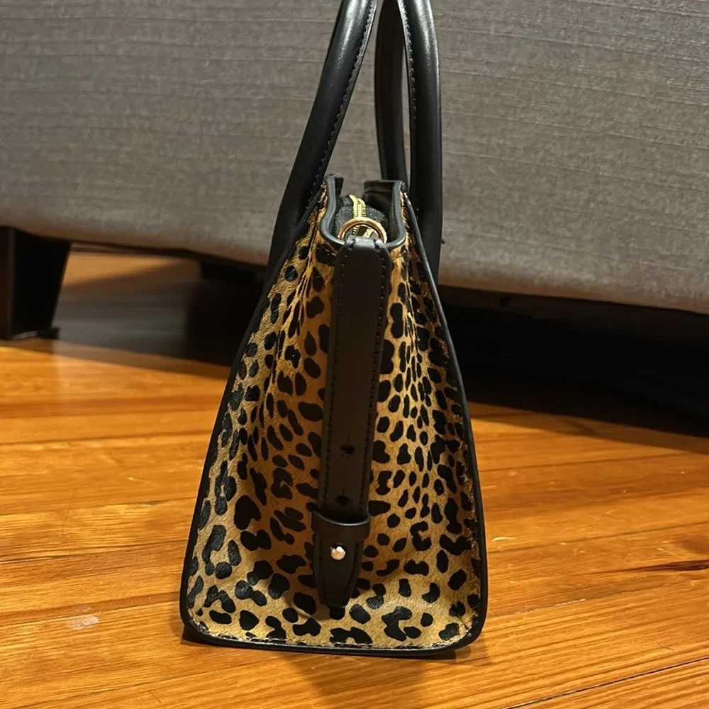 Michael Kors Avril cheetah Calf Hair Handbag - Picture 2 of 4
